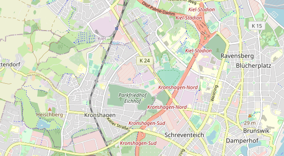 Fahrradwerkstatt auf Karte