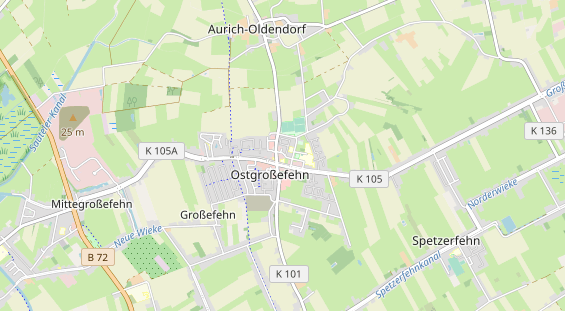 Bicycle workshop on map