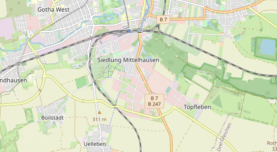 Fahrradwerkstatt auf Karte