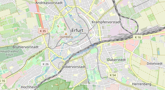 Bicycle workshop on map