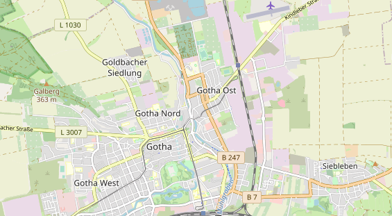 Fahrradwerkstatt auf Karte