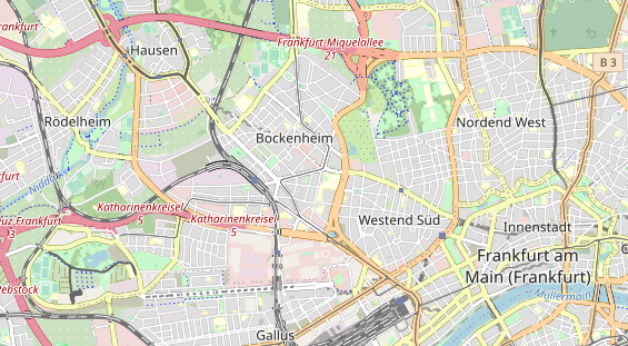 Fahrradwerkstatt auf Karte