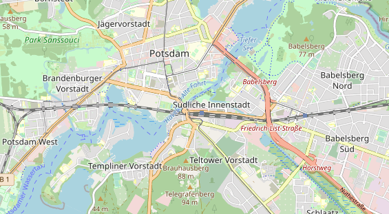 Fahrradwerkstatt auf Karte