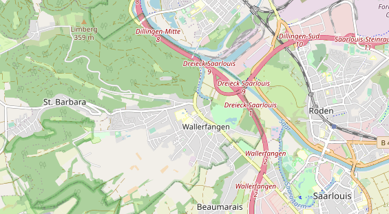 Fahrradwerkstatt auf Karte