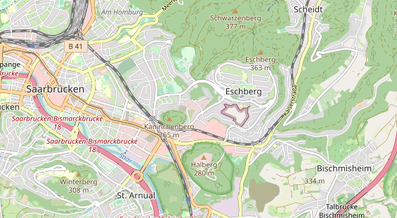 Fahrradwerkstatt auf Karte