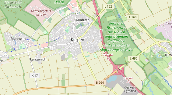 Fahrradwerkstatt auf Karte