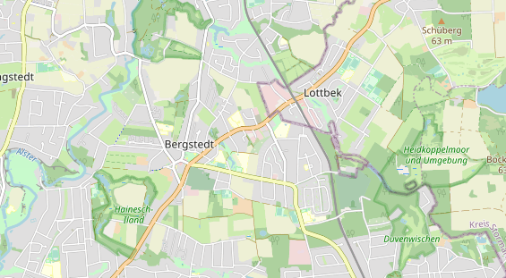 Bicycle workshop on map