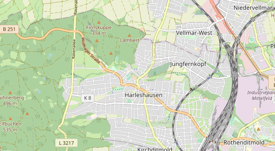 Fahrradwerkstatt auf Karte
