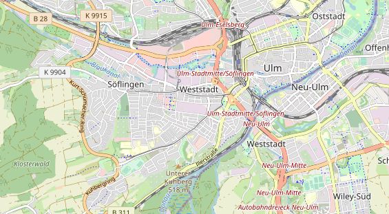 Fahrradwerkstatt auf Karte