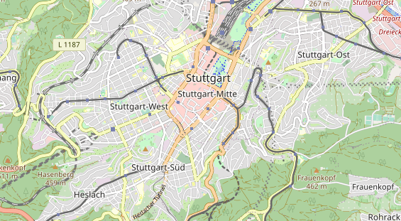 Fahrradwerkstatt auf Karte