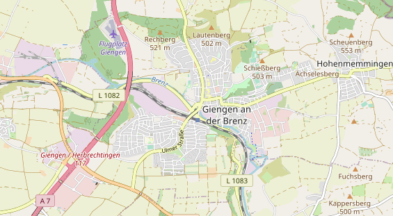 Fahrradwerkstatt auf Karte