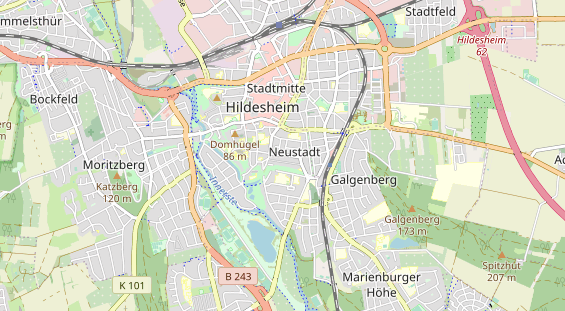 Fahrradwerkstatt auf Karte