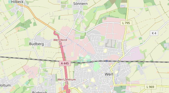 Fahrradwerkstatt auf Karte