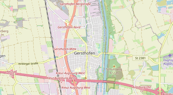 Fahrradwerkstatt auf Karte