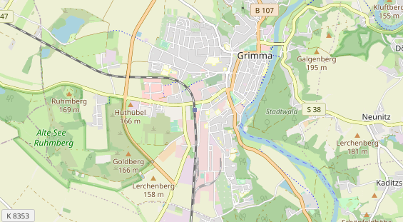 Fahrradwerkstatt auf Karte