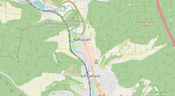 Fahrradwerkstatt auf Karte