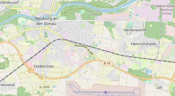 Bicycle workshop on map