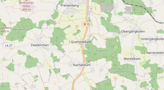 Bicycle workshop on map