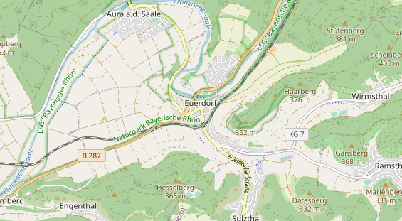 Bicycle workshop on map