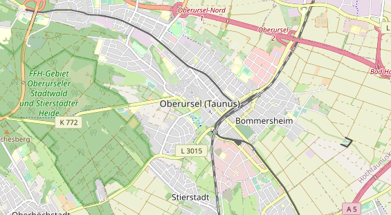 Bicycle workshop on map