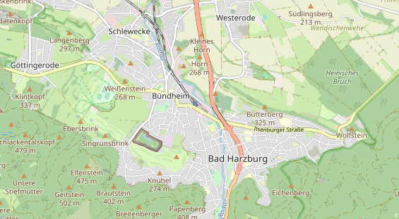Bicycle workshop on map