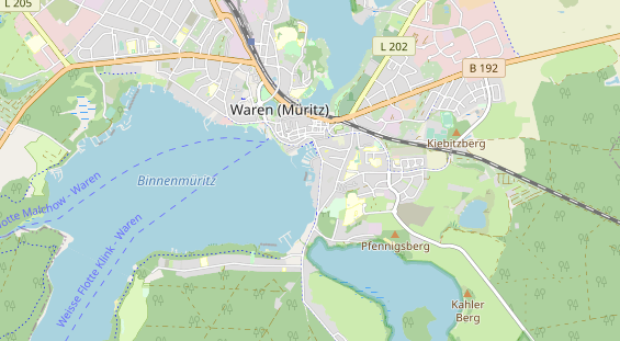 Fahrradwerkstatt auf Karte