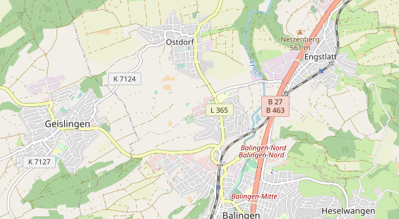 Bicycle workshop on map