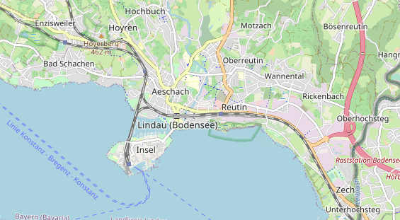 Fahrradwerkstatt auf Karte