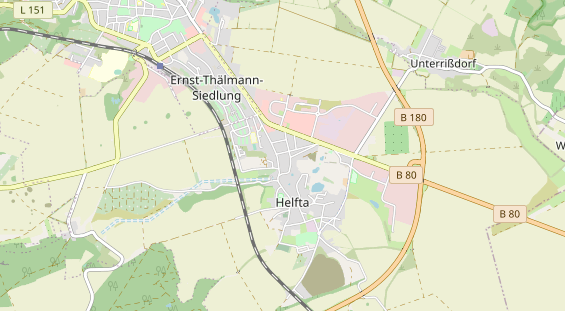 Bicycle workshop on map