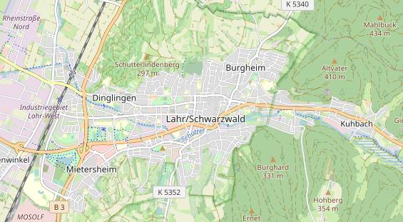 Fahrradwerkstatt auf Karte