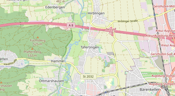 Fahrradwerkstatt auf Karte