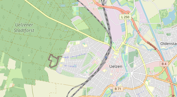 Fahrradwerkstatt auf Karte