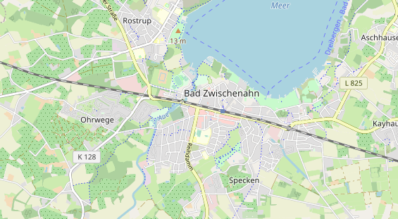 Fahrradwerkstatt auf Karte