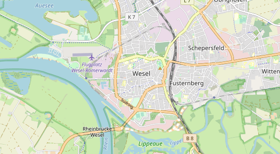 Fahrradwerkstatt auf Karte