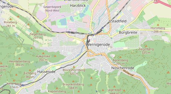 Bicycle workshop on map