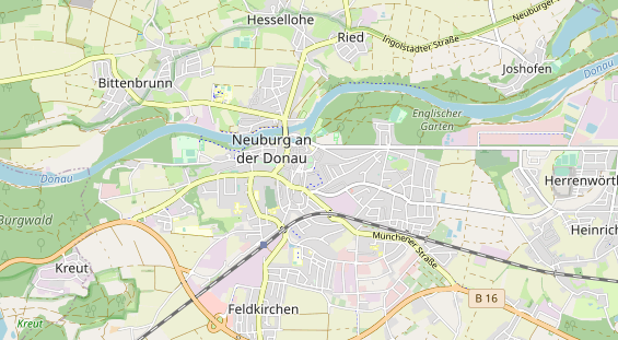 Bicycle workshop on map