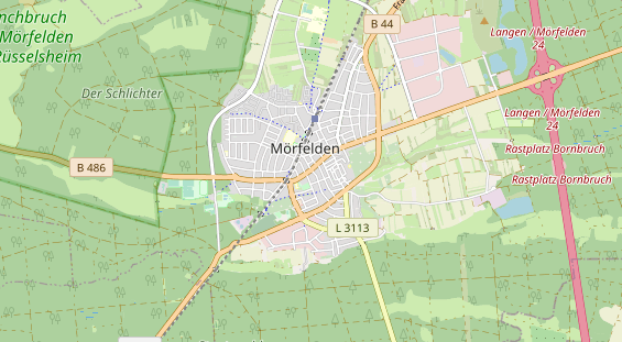 Fahrradwerkstatt auf Karte