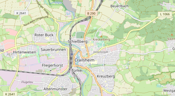 Fahrradwerkstatt auf Karte