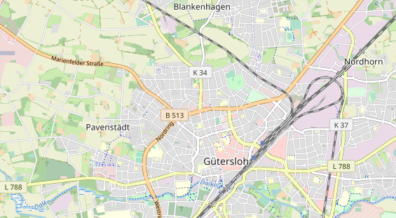 Fahrradwerkstatt auf Karte