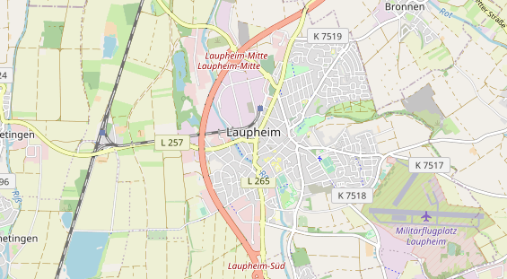 Fahrradwerkstatt auf Karte