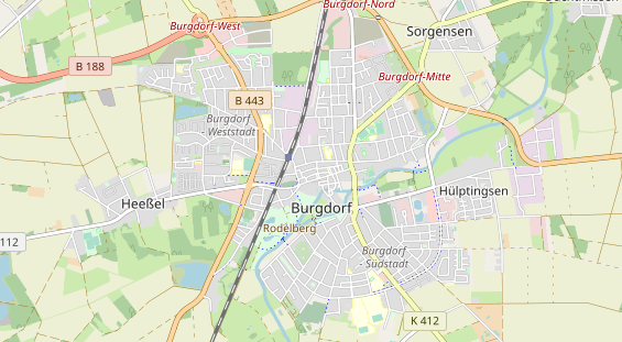 Fahrradwerkstatt auf Karte