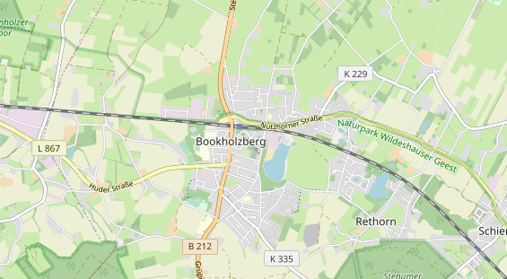 Bicycle workshop on map
