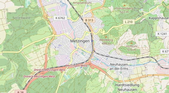 Fahrradwerkstatt auf Karte