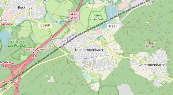 Bicycle workshop on map