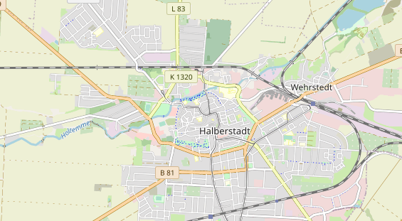 Bicycle workshop on map