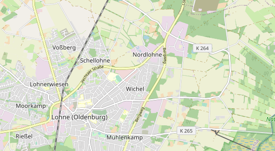 Bicycle workshop on map