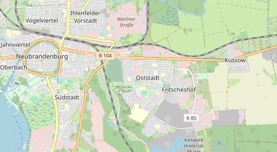 Fahrradwerkstatt auf Karte