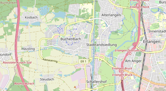 Fahrradwerkstatt auf Karte