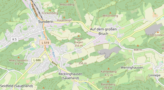 Fahrradwerkstatt auf Karte