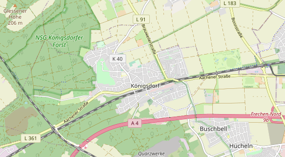 Fahrradwerkstatt auf Karte